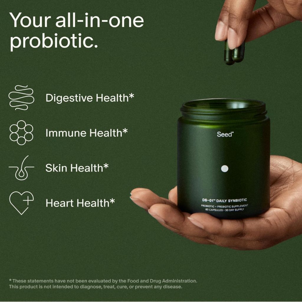 Seed’s DS-01® Daily Synbiotic .